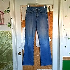 Women's Lucky Brand Vintage , Size4/27, Peanut Pant, Lower Rise Flare Long